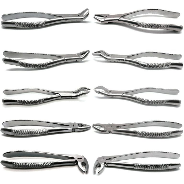 NYGEARZ Dental Exclusive Extracting Forceps Set 10 Pcs