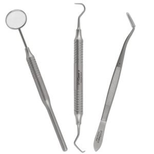 Premium Dental Hygiene Teeth Cleaning Mirror Tartar Scraper and Sickle Scaler
